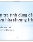 Bài giảng Kỹ thuật lập trình nâng cao: Chương 8 - Trần Minh Thái