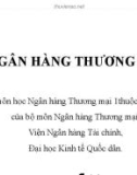 Bài giảng Ngân hàng thương mại 1: Chương 1 - Tổng quan về ngân hàng và hoạt động ngân hàng