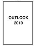 OUTLOOK 2010