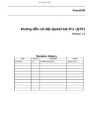 Hướng dẫn cài đặt QuickTest Pro