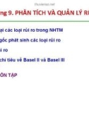 Bài giảng Nghiệp vụ ngân hàng thương mại: Chương 9 - TS. Nguyễn Quốc Khánh