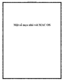 Một số mẹo nhỏ dành cho MAC OS