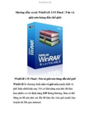 Hướng dẫn crack WinRAR 3.93 Final | Nén và giải nén hàng đầu thế giới