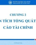 Bài giảng Phân tích tài chính doanh nghiệp: Chương 2 - TS. Đỗ Huyền Trang