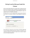 Cách gửi email mã hóa qua Gmail trên Chrome