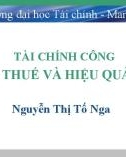 Bài giảng Tài chính công: Chương 6 - Nguyễn Thị Tố Nga