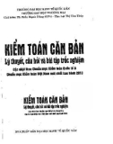 Lý thuyết, câu hỏi và bài tập trắc nghiệm môn Kiểm toán căn bản: Phần 1