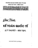 Giáo trình Kế toán quốc tế (lý thuyết - Bài tập): Phần 1