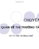 Chuyên đề tổng quan thị trường tài chính - Trần Thị Mộng Tuyết