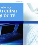 Bài giảng Tài chính quốc tế: Chương 2 - TS. Lê Tuấn Lộc