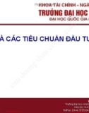 Bài giảng Tài chính doanh nghiệp: Chương 7 - ĐH Kinh Tế (ĐHQG Hà Nội)