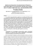 Đánh giá sự hài lòng của khách hàng về dịch vụ ngân hàng điện tử tại Ngân hàng Thương mại cổ phần Đầu tư và Phát triển Việt Nam – chi nhánh Bình Dương