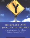 THE REAL LIFE GUIDE TO ACCOUNTING RESEARCH: A BEHIND-THE-SCENES VIEW OF USING QUALITATIVE RESEARCH METHODS