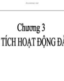 Bài giảng Phân tích tài chính: Chương 3 - ĐH An Giang