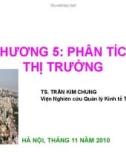 Bài giảng Thị trường bất động sản: Chương 5 - Trần Kim Chung