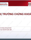 Bài giảng Thị trường chứng khoán: Bài 1 - ThS. Vũ Thị Thúy Vân