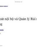 Bài giảng Quản lý rủi ro tín dụng: Chương 1 - Hiệp hội ngân hàng ASEAN