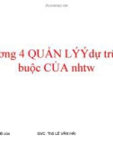 Quản lý dự trữ bắt buộc của ngân hàng trung ương