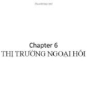 Bài giảng Thị trường tài chính: Chương 6 - ThS. Lê Trung Hiếu