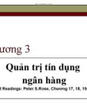 Quản trị tín dụng ngân hàng