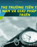 THỊ TRƯỜNG TIỀN TỆ VIỆT NAM VÀ GIẢI pháo