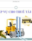 Bài giảng Nghiệp vụ ngân hàng thương mại: Chương 7 - GV.Lê Thị Khánh Phương