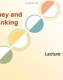 Lecture Money and banking - Lecture 19: Valuing stocks