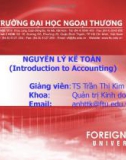 Bài giảng Nguyên lý kế toán: Chương 1 - TS. Trần Thị Kim Anh