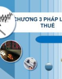 Bài giảng Pháp luật tài chính và ngân hàng - Chương 3: Pháp luật về thuế