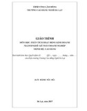 Giáo trình Phân tích hoạt động kinh doanh - Nghề: Kế toán doanh nghiệp (Cao đẳng) - CĐ Nghề Đà Lạt