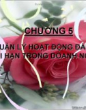 Bài giảng môn học Nhập môn tài chính: Chương 5 - ThS. Chu Thị Thu Thủy