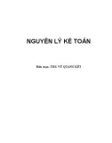 Giáo trình Nguyên lý kế toán: Phần 1