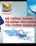 Bài giảng Hệ thống thông tin tài chính ngân hàng: Chương 5 - ĐH Công nghiệp