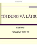 Bài giảng về môn tài chính tiền tệ