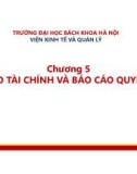 Bài giảng Kế toán công: Chương 5 - GVC.TS. Nguyễn Thị Phương Dung