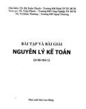 Tuyển tập bài tập nguyên lý kế toán có bài giải (In lần thứ 1): Phần 1