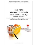 Giáo trình Kiểm toán (Nghề: Kế toán tin học - Trung cấp) - Trường Cao đẳng Cơ điện Xây dựng Việt Xô