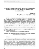 Nghiên cứu mức độ áp dụng các phương pháp hạch toán chi phí và tính giá thành trong các doanh nghiệp ngành xây dựng