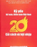 20 năm cải cách và hội nhập - Kỷ yếu Kế toán, kiểm toán Việt Nam: Phần 1