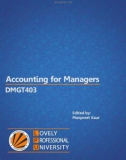 Ebook Accounting for Managers: Part 1