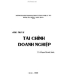 Giáo trình Tài chính doanh nghiệp - TS.Phạm Thanh Bình