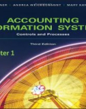 Lecture Accounting information systems: Controls and processes (3rd Edition): Chapter 1 - Turner, Weickgenannt, Copeland