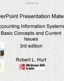 Lecture Accounting information systems: Basic concepts and current issues (3rd edition): Chapter 1 - Robert L. Hurt