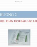 Bài giảng Phân tích báo cáo tài chính - Chương 2: Giới thiệu phân tích báo cáo tài chính