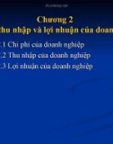 Bài giảng Tài chính doanh nghiệp: Chương 2 - ĐH Thương Mại