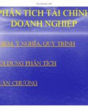 Bài giảng Phân tích tài chính doanh nghiệp (2014)