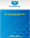 Báo cáo thường niên năm 2007 (Tập đoàn Hòa Phát) - Giá trị từ quy mô và quy trình sản xuất khép kín