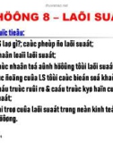 Giáo trình tiền tệ - Chương 8