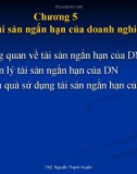 Bài giảng tài chính doanh nghiệp - Chương 5