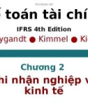 Bài giảng Nguyên lý kế toán: Chương 2 - Trường ĐH Kinh tế